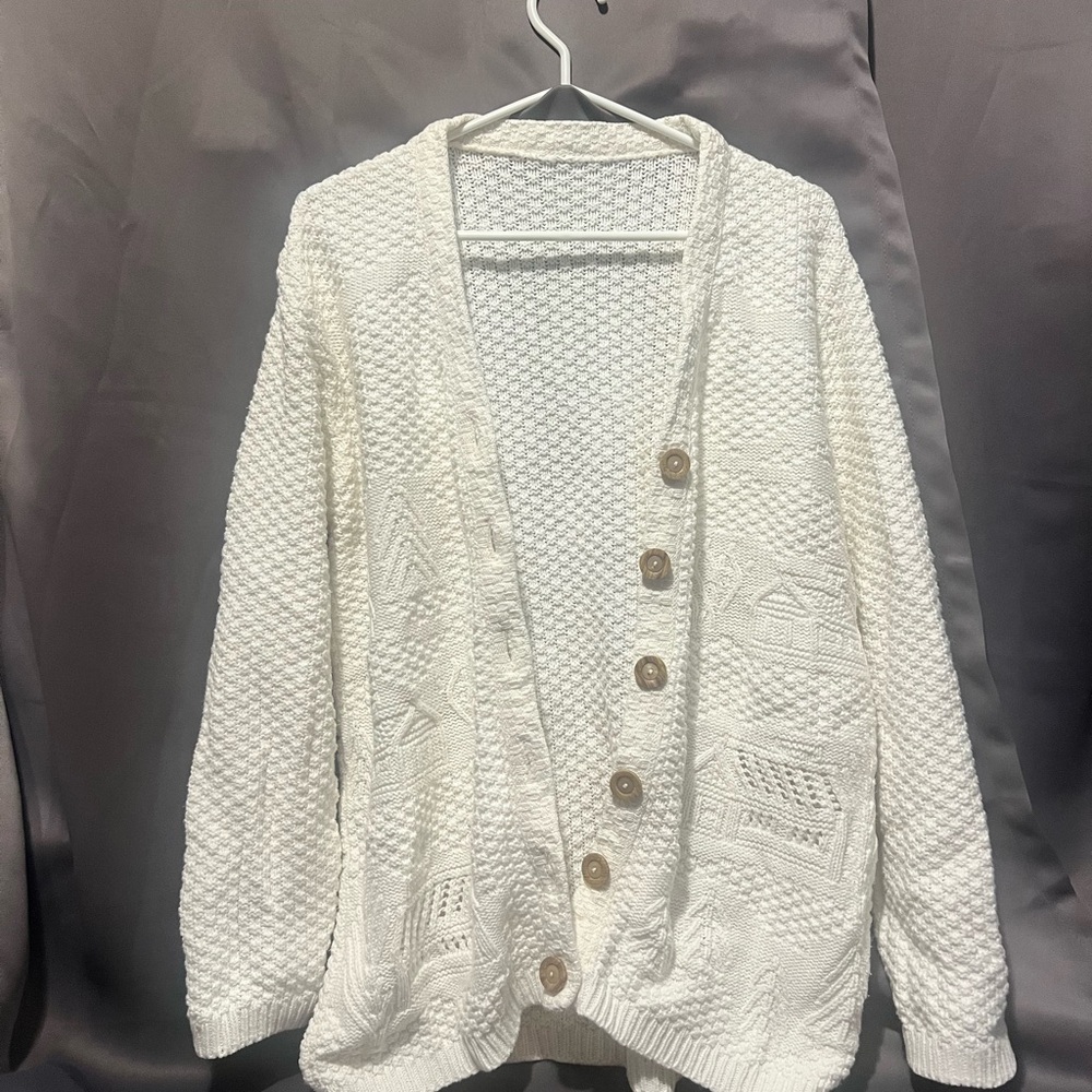 Women's Button-Up Sweater